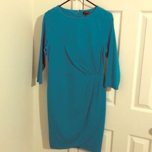 Teal blue work dress size 8!